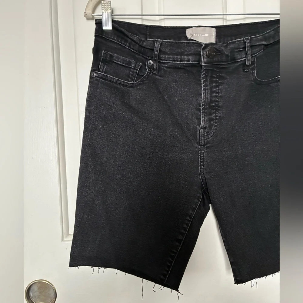 Everlane Black Denim Jean Shorts